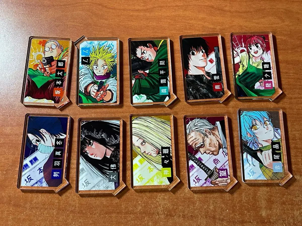 Sakamoto Dey's Jumpfesta Wonhwa Minia Acrylics All 10 Types Nagumo Shin Osaragi