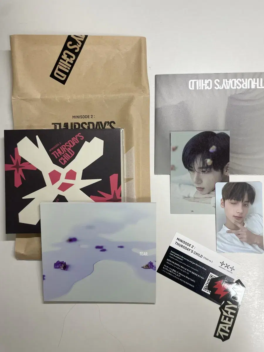 (Includes photocard and all components) txt Mini 4 album