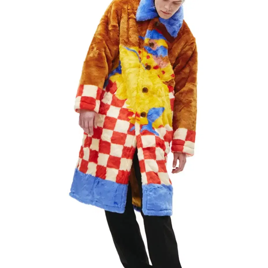 Kidsuper faux coat (M)