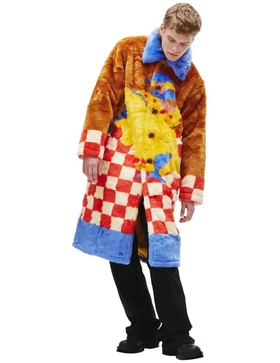 Kidsuper faux coat (M)