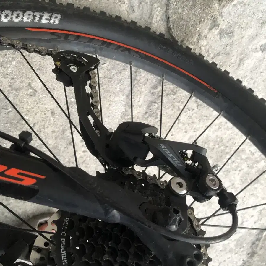 스콧 ASPECT 740 화강암 Shimano 디스크 브레이크와 싱크로