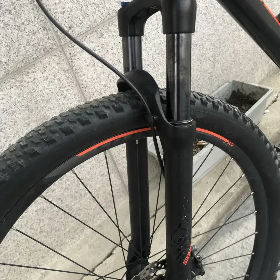 스콧 ASPECT 740 화강암 Shimano 디스크 브레이크와 싱크로