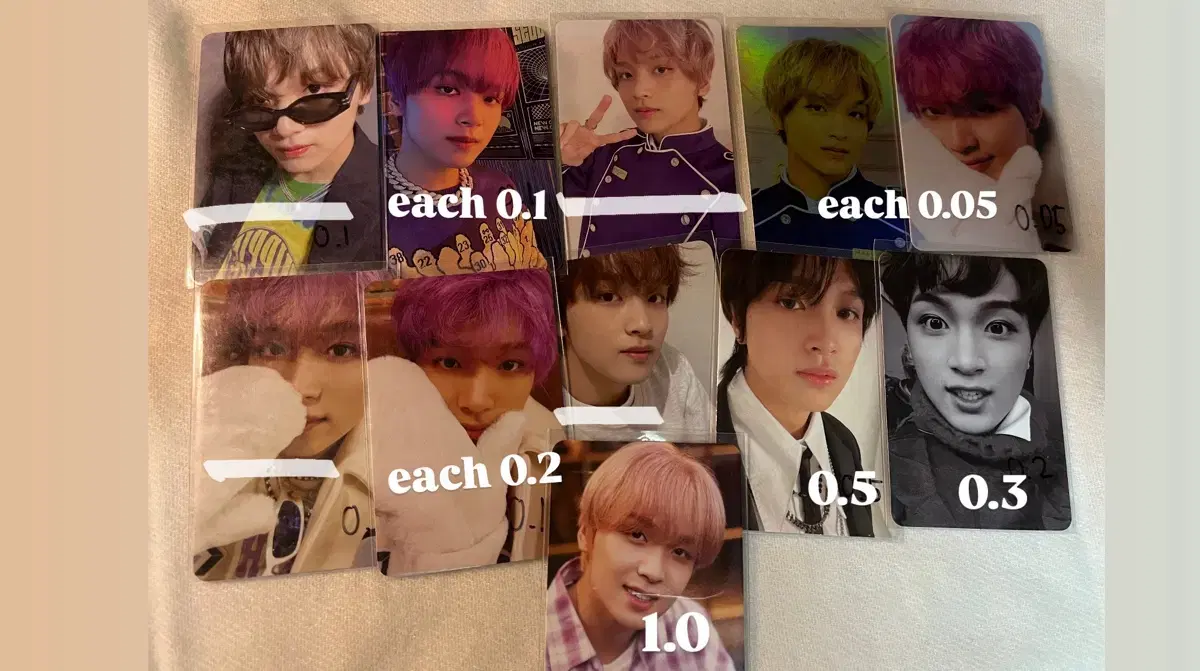 NCT haechan photocard WTS