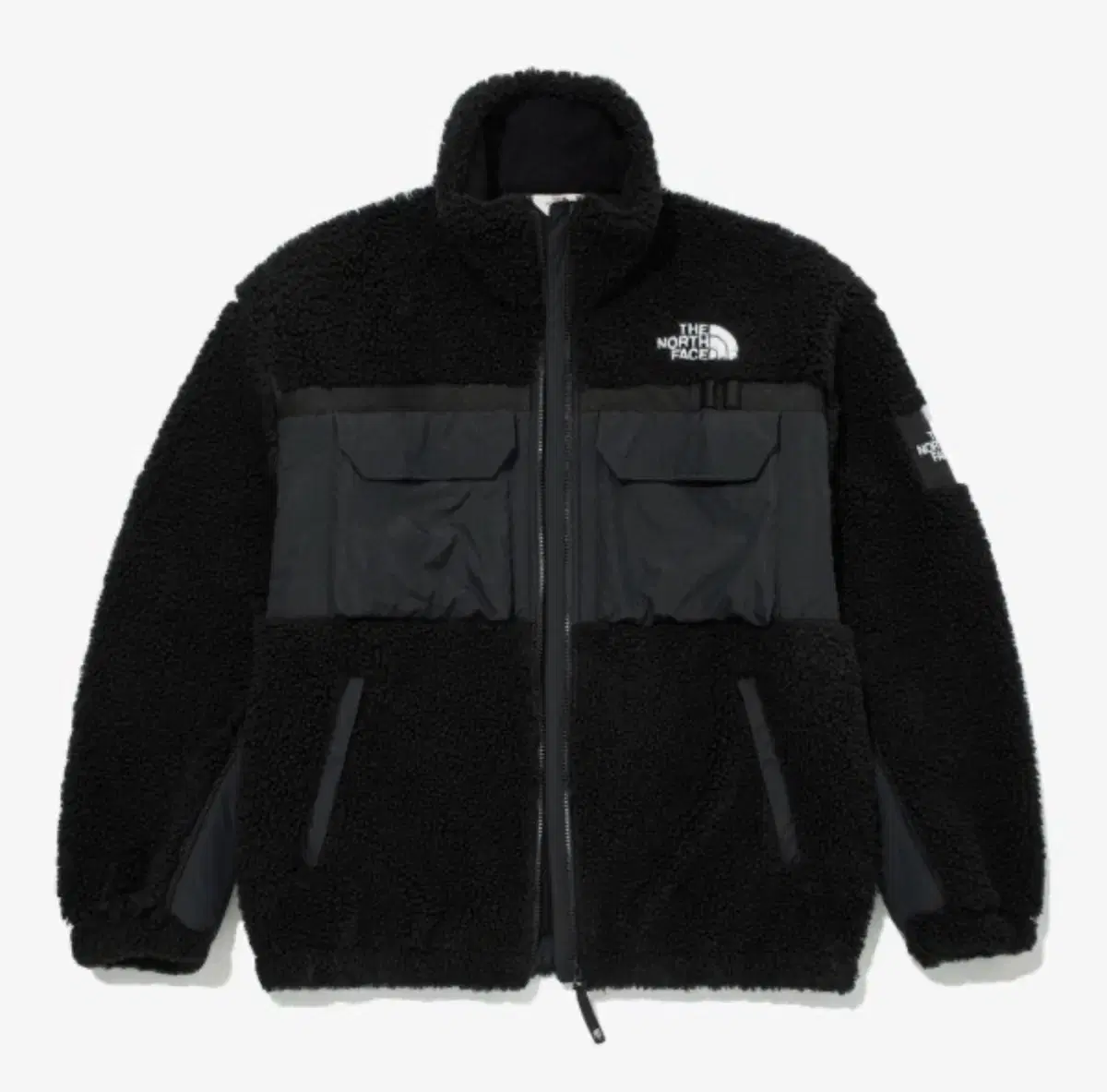 The North Face Unisex Utility Fleece Jacket Black NJ4FM52K