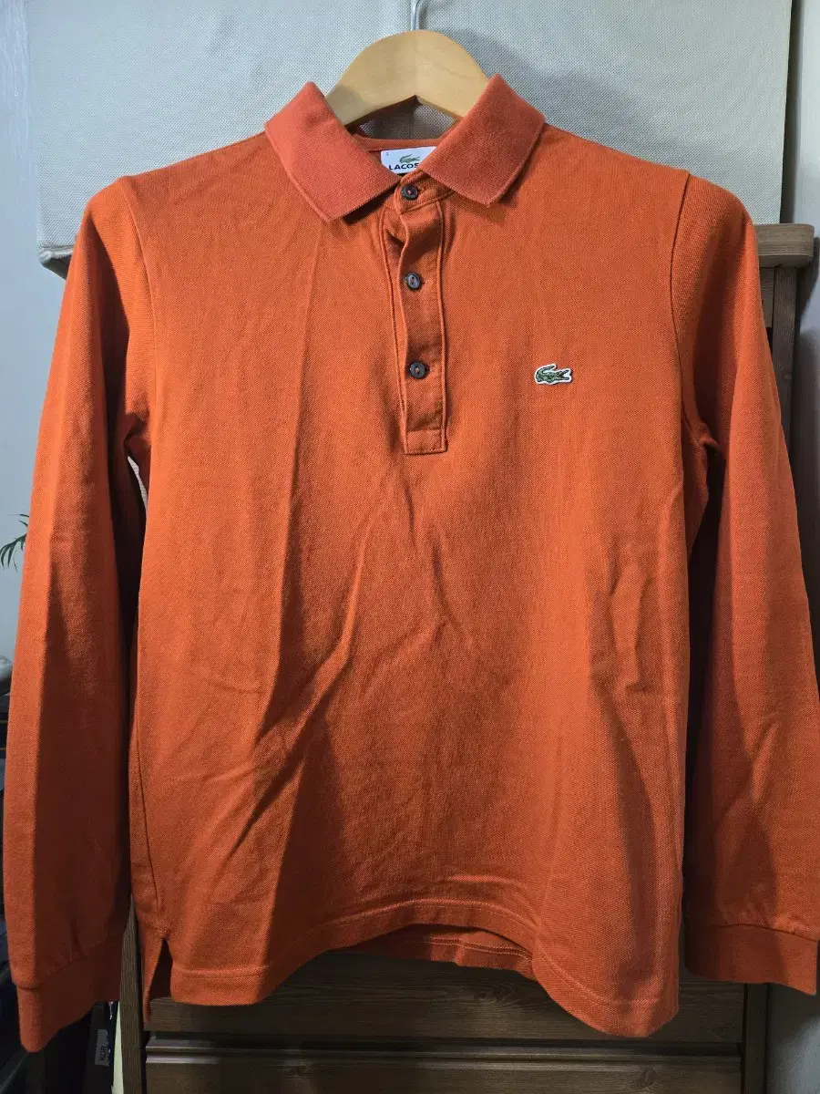 Lacoste Pique polo shirt orange