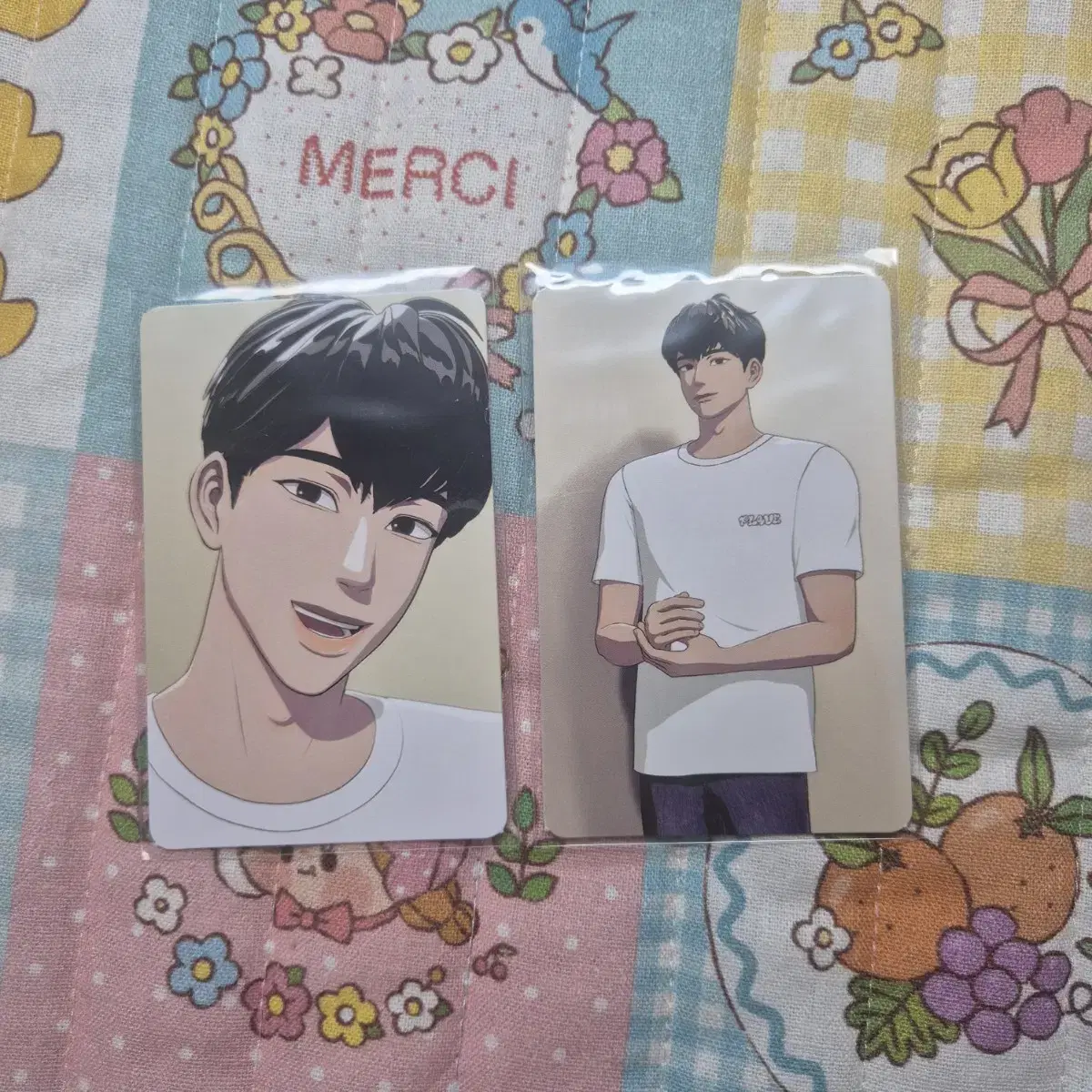 Plave Samwae T-shirt MD 50,000+ hamin Set of 2 photocard 