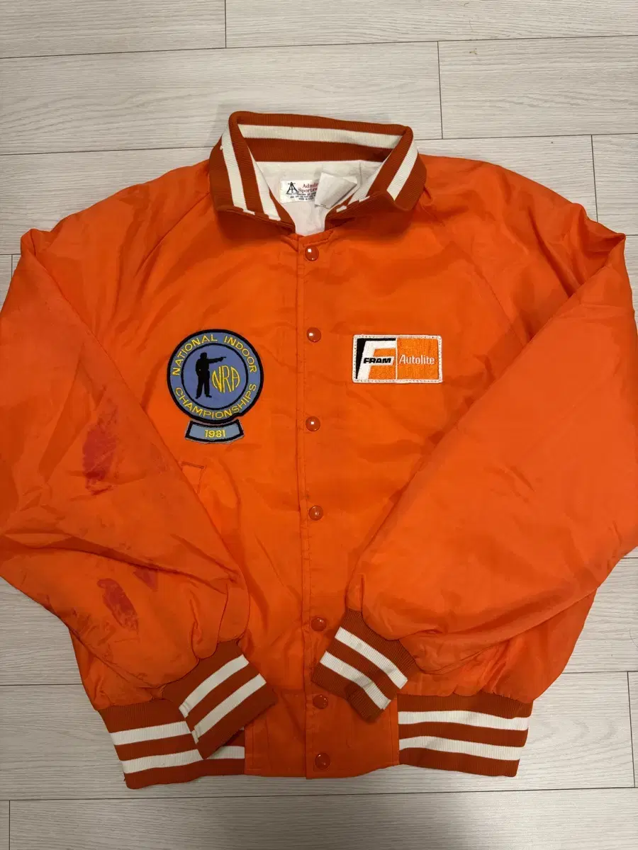 Admiral 90s USA Varsity Jacket Patch-Up