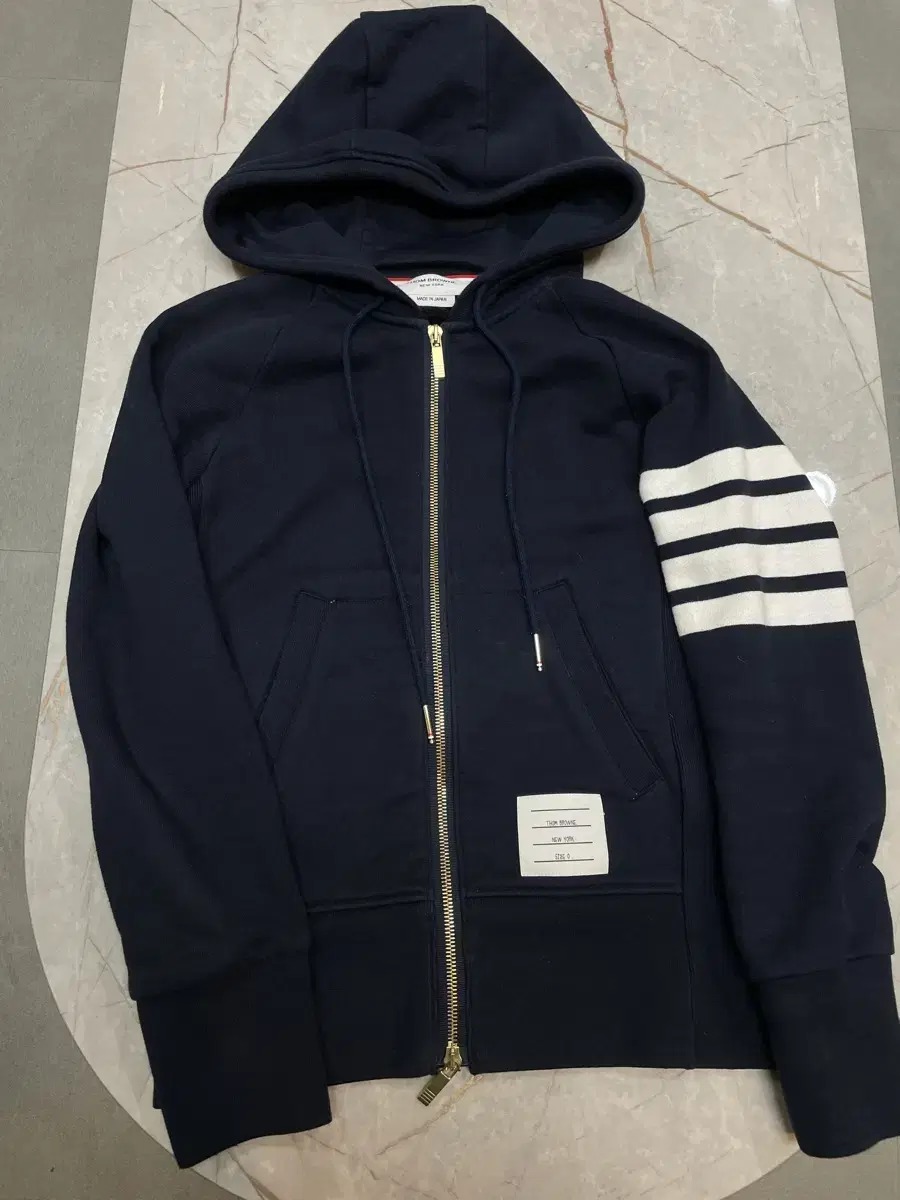 [Genuine/0size] Thom Browne Hooded Zip Up