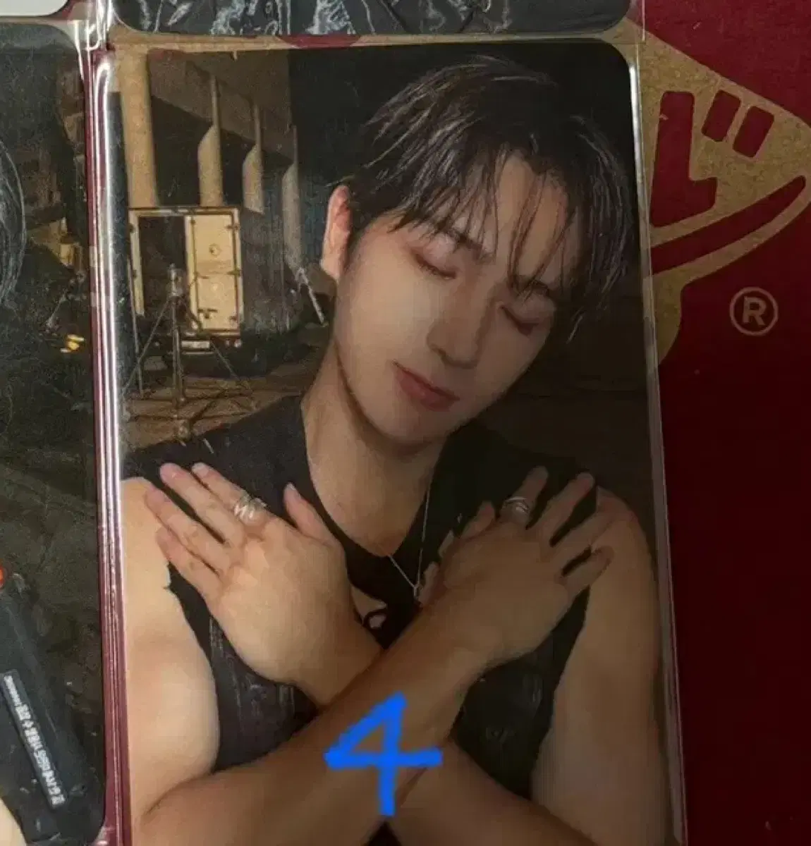 The Boyz incendiary with muu caged bird luckydraw ld trigger unreleased photocard