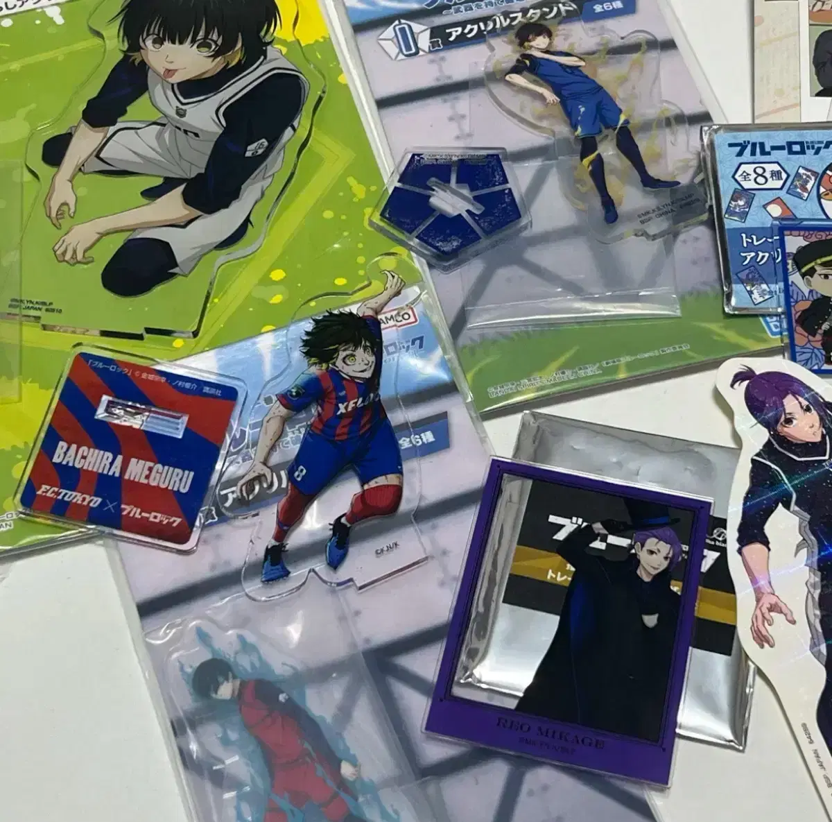 BLUELOCK Goods Disposal Bachira Leo Isagi Rin Acrylic Stand Nagi Bulk