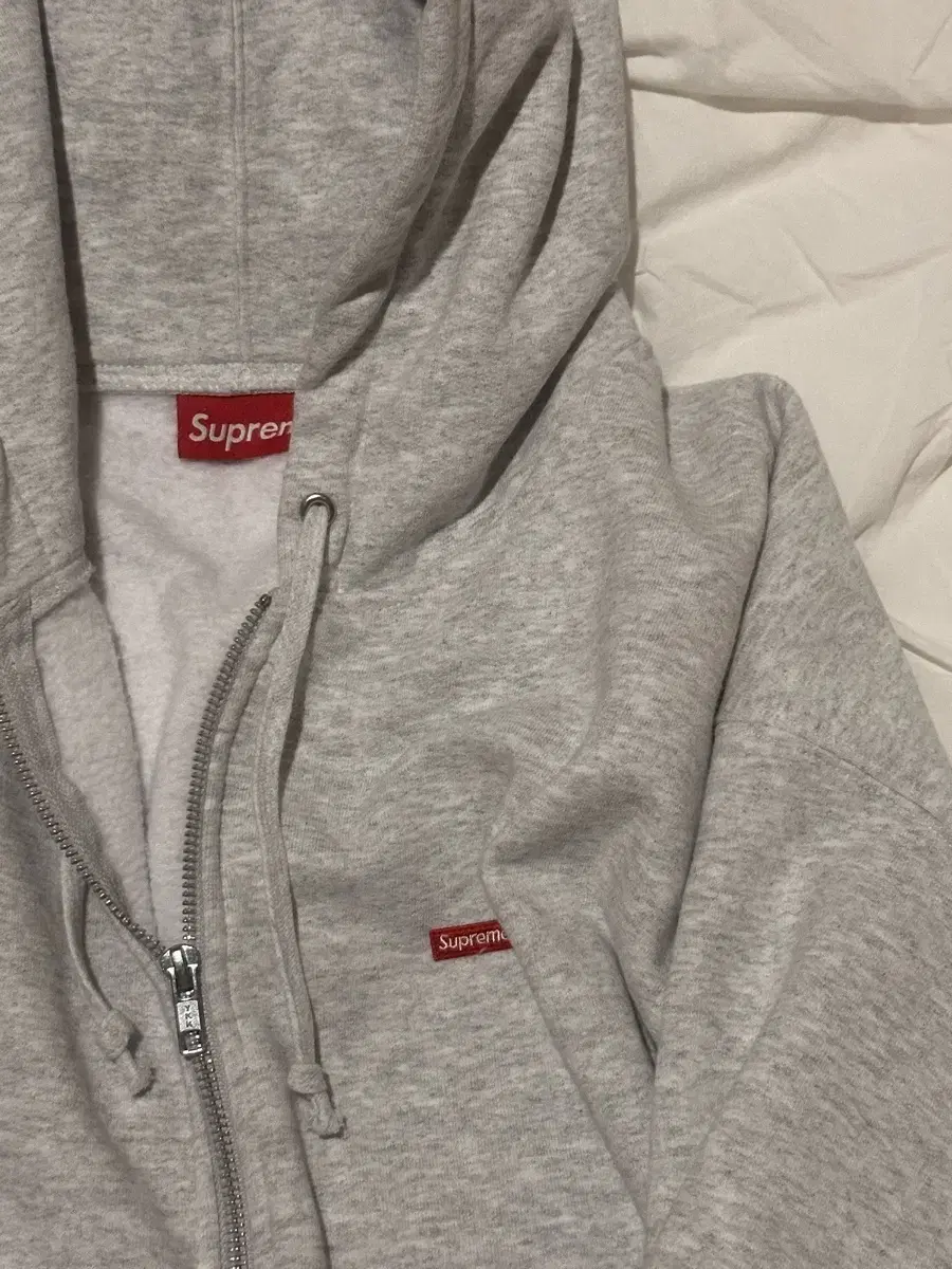 Supreme Small Box Logo Hoodie Zip Up L