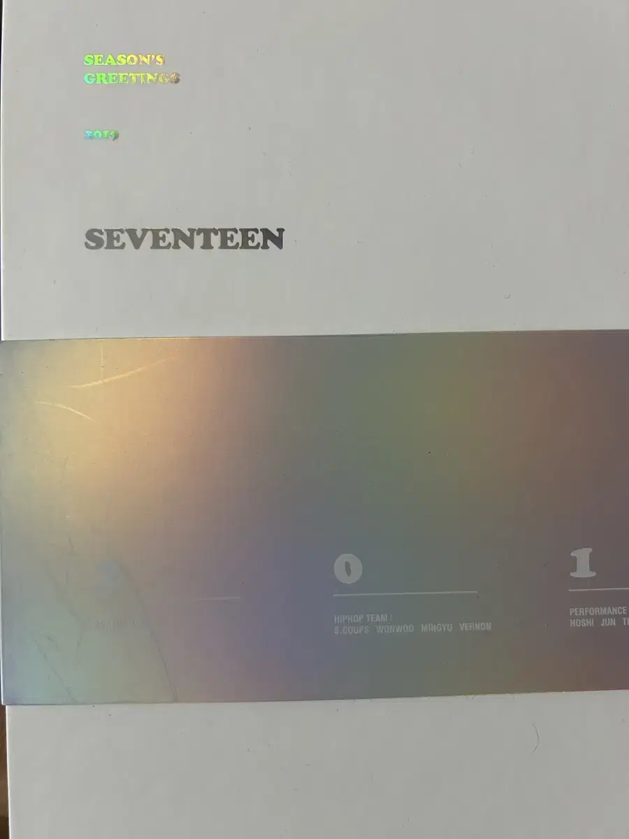 Seventeen 2019 Season's Greetings