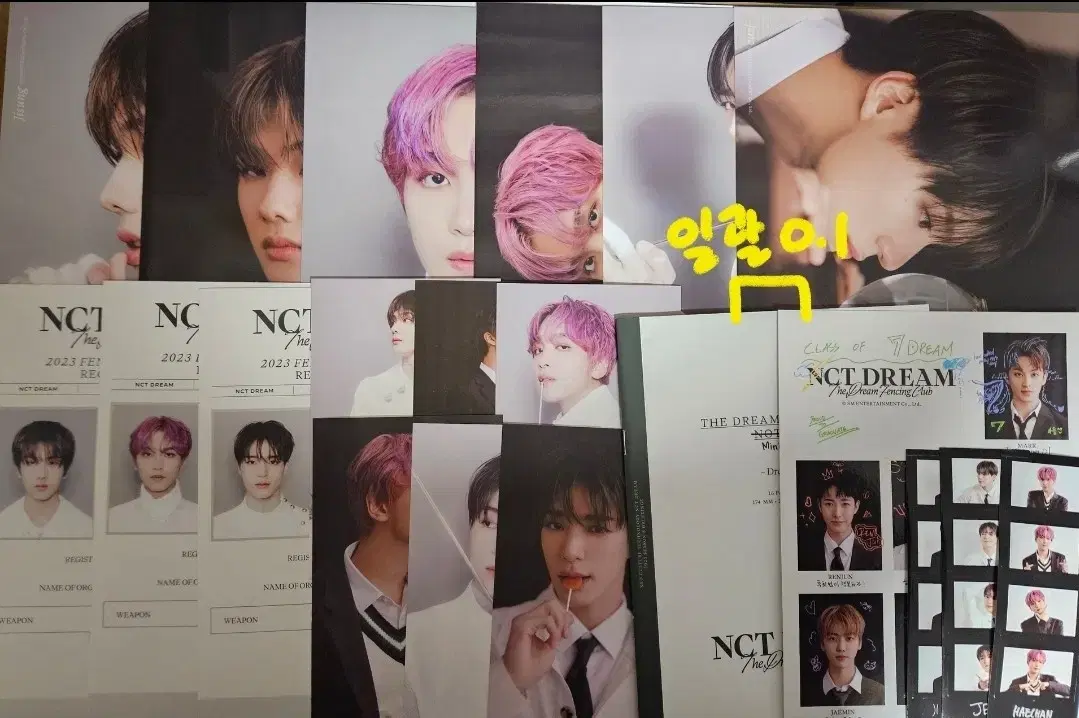 nct dream 2023 seasons greetings season's greetings buncheol wts haechan jeno jisung