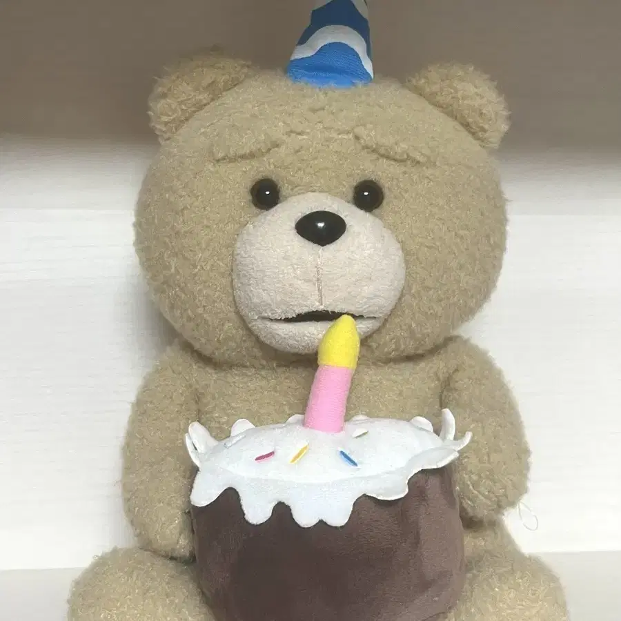 19곰 테드 생일 케이크 봉제인형