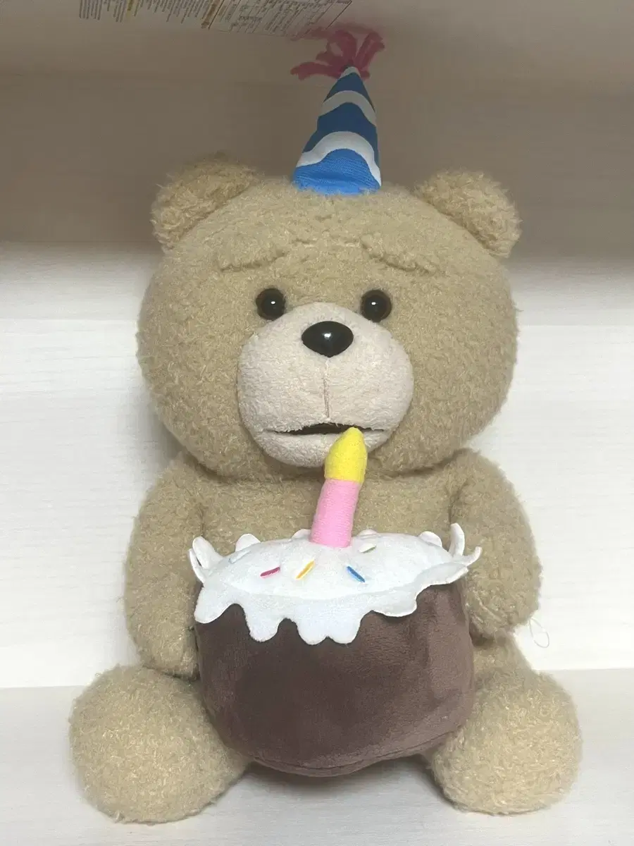 이벤트중) 19곰 테드 생일 케이크 봉제인형 (+꽃 인형)