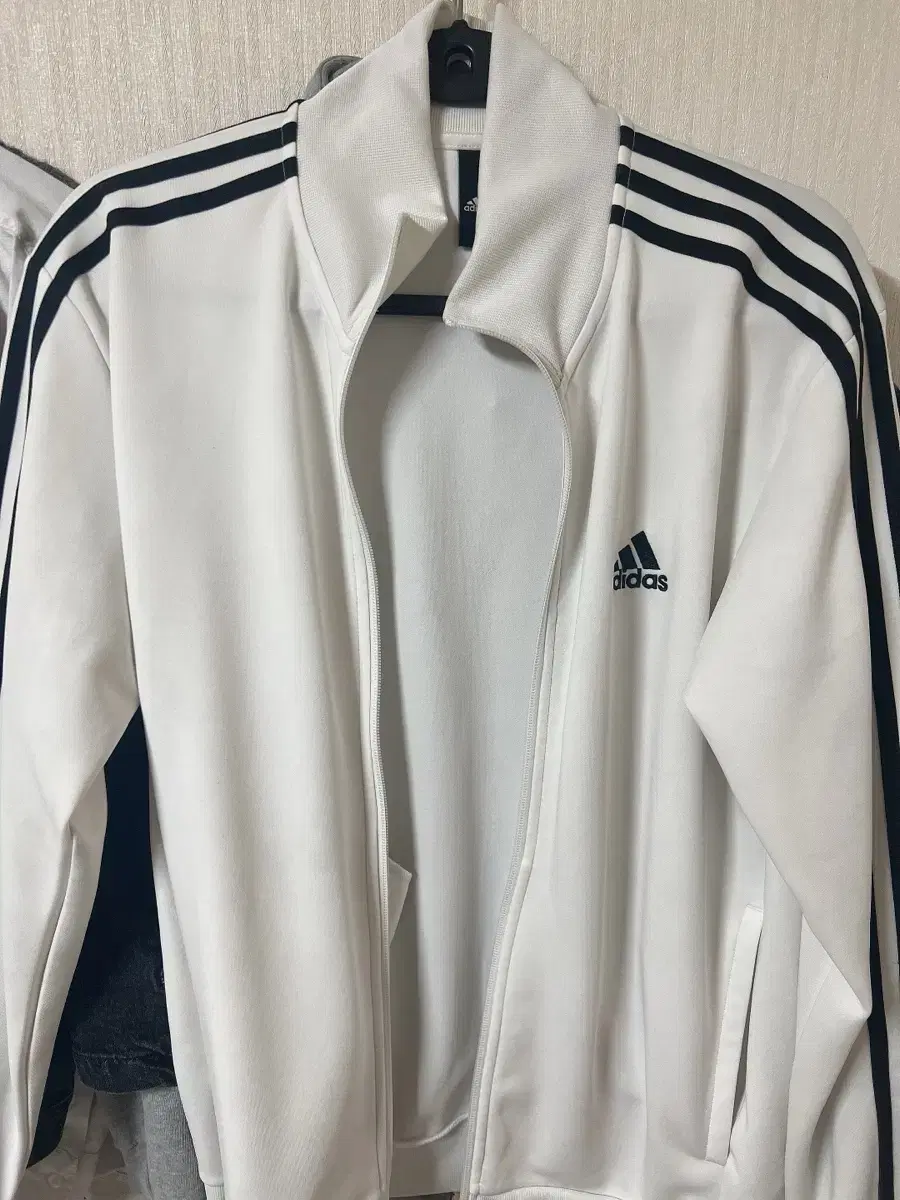 adidas Jersey White Track Top M