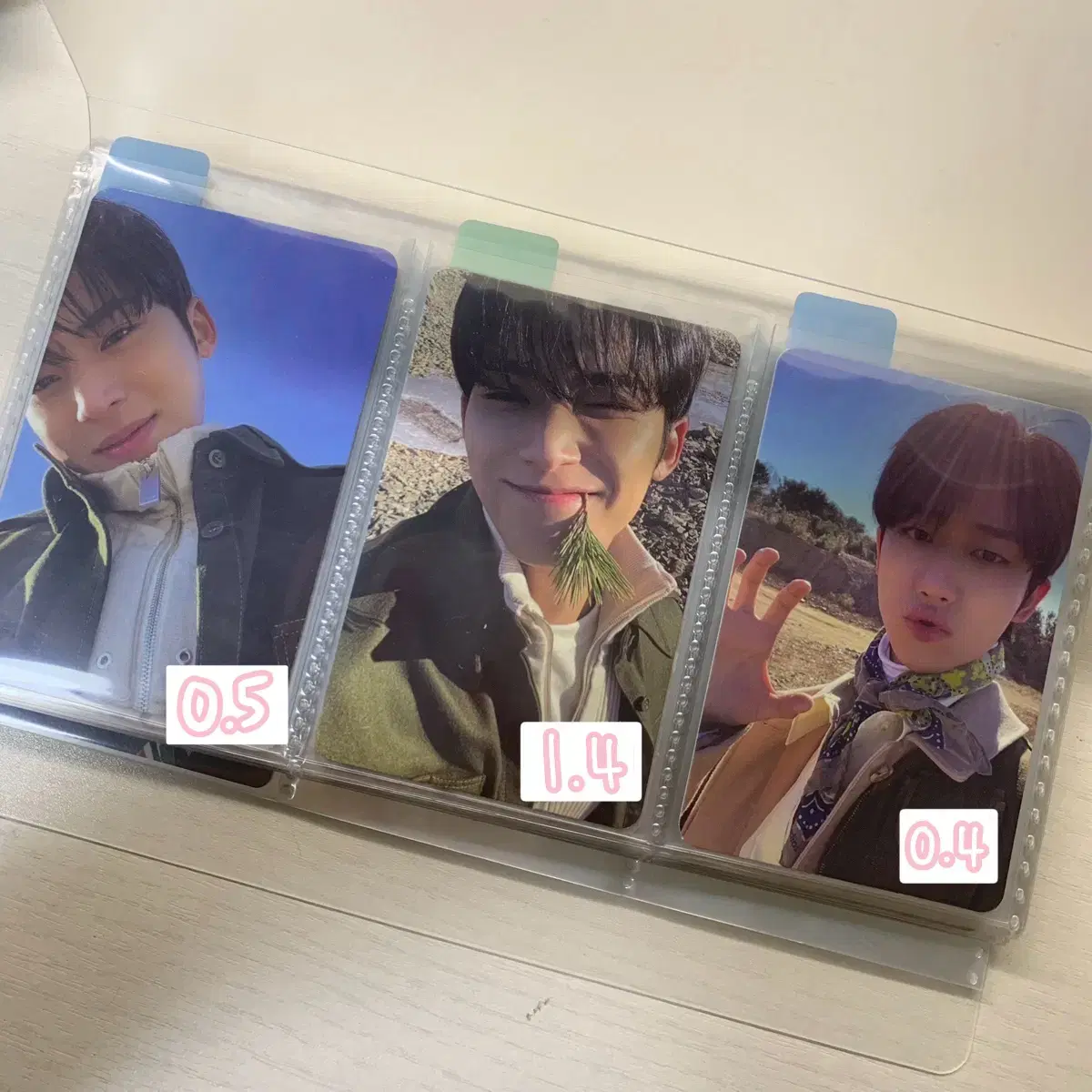 Seventeen photocard ( min gyu wuju )seungchul jisoo jun hwi soon young won wooji hoon myungho min gyu seok min seungkwan solchan