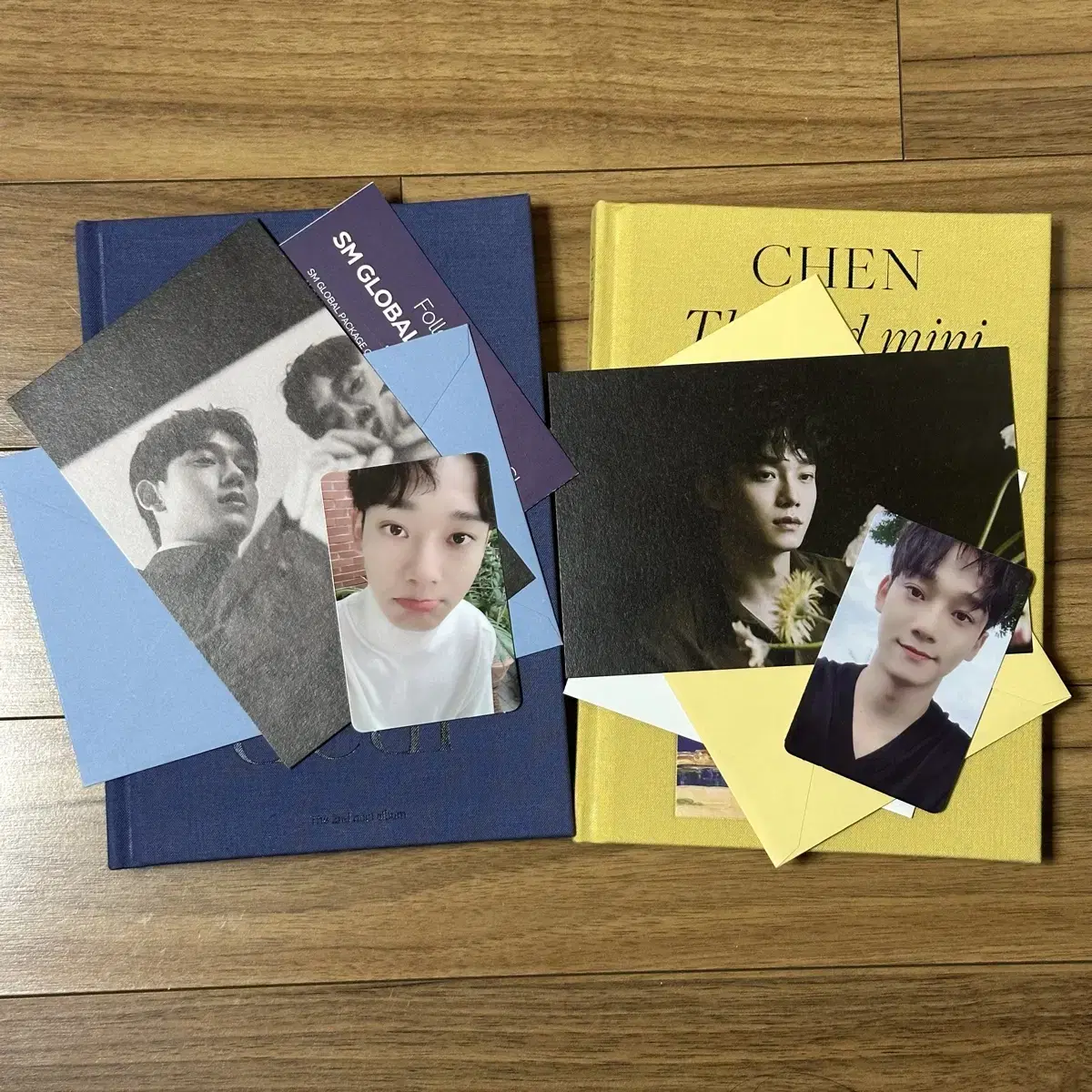 Chen album (2 in bulk/photocard postcard )