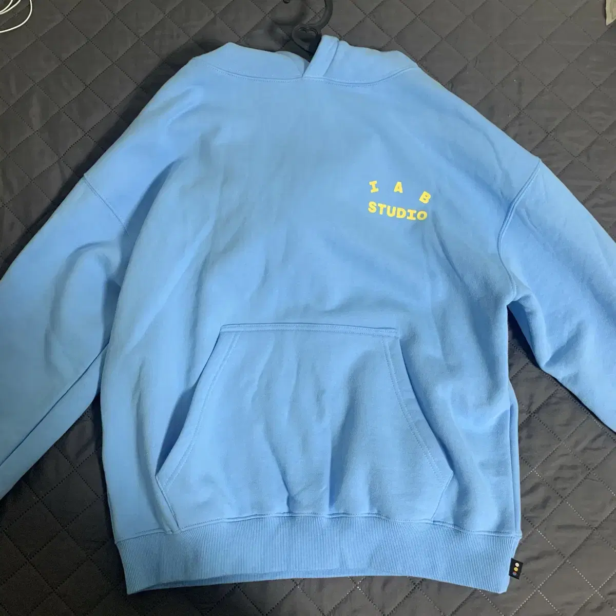 IAB iApp Studio Hoodie Sky bloo Lemon Size L