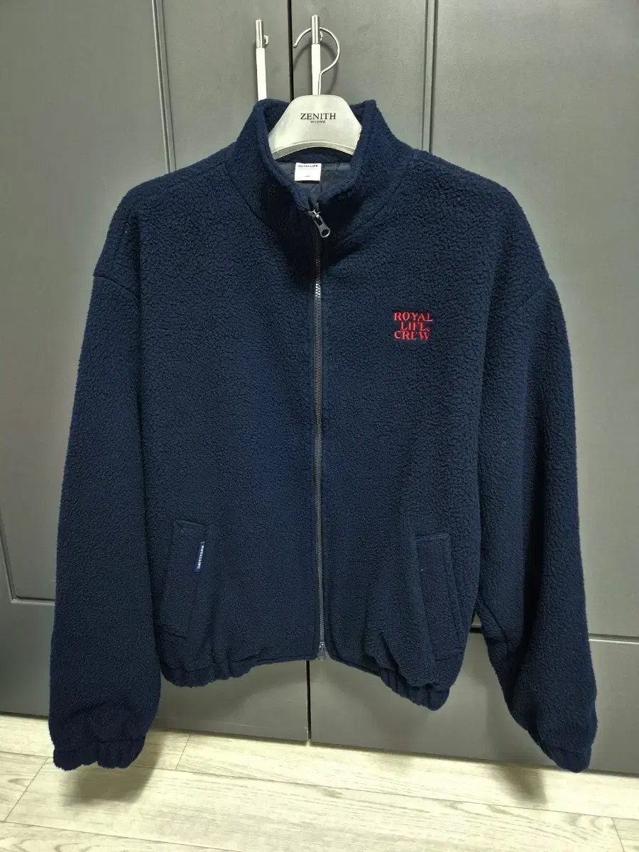 Royal Life Fleece Jacket Navy