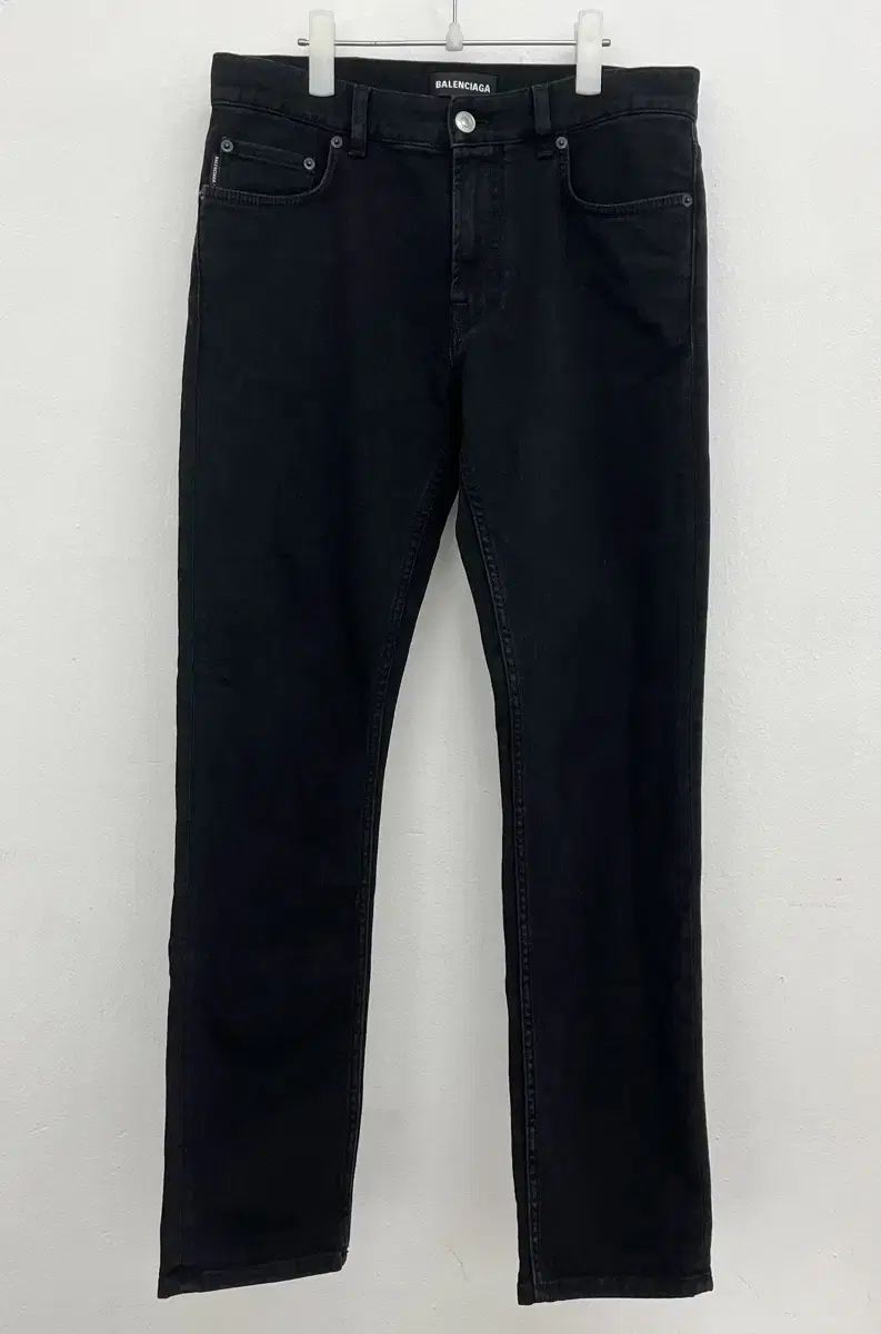 [S+] Balenciaga black denim jin pants 30