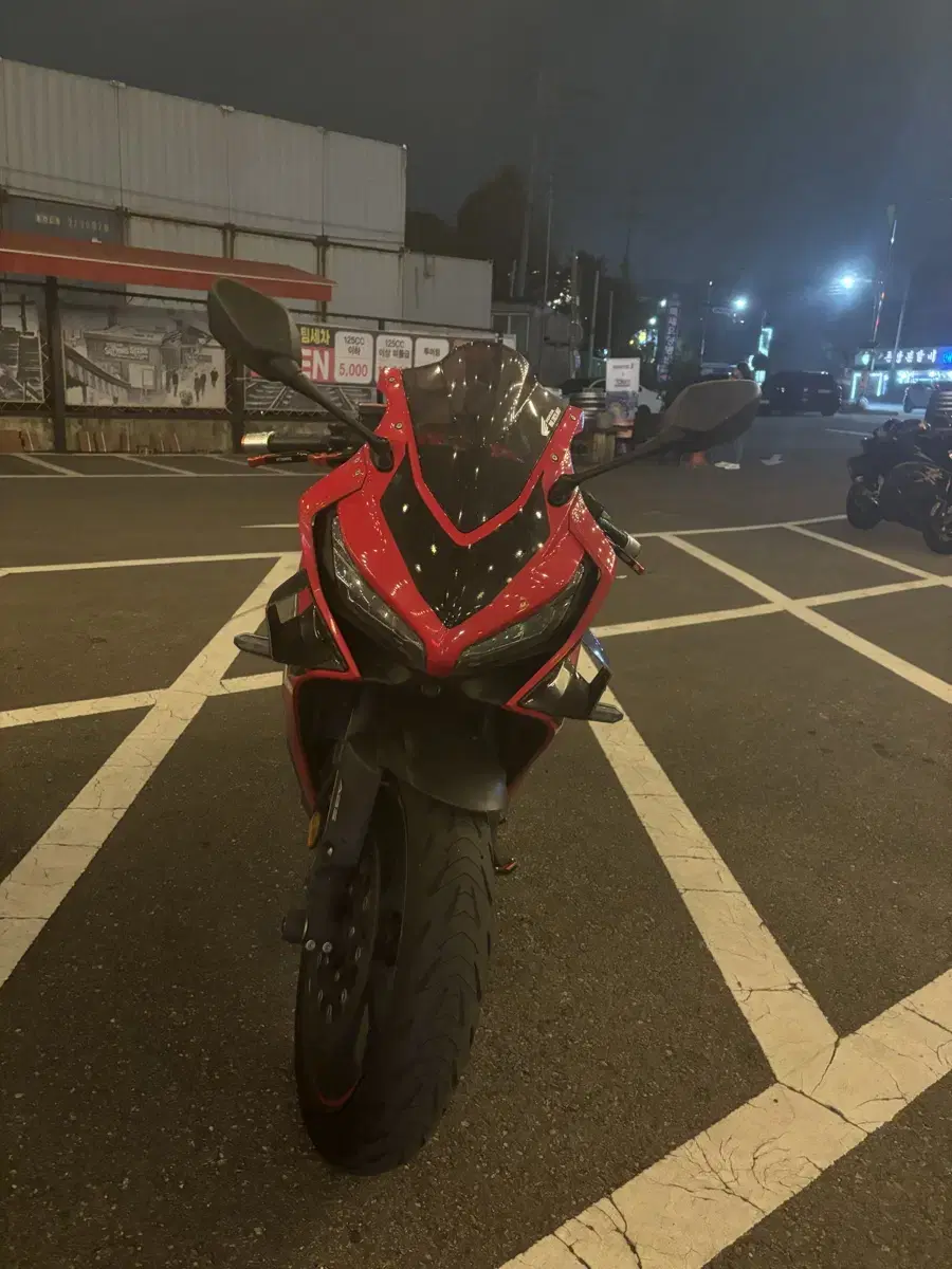 Cbr650r 레드 제주판