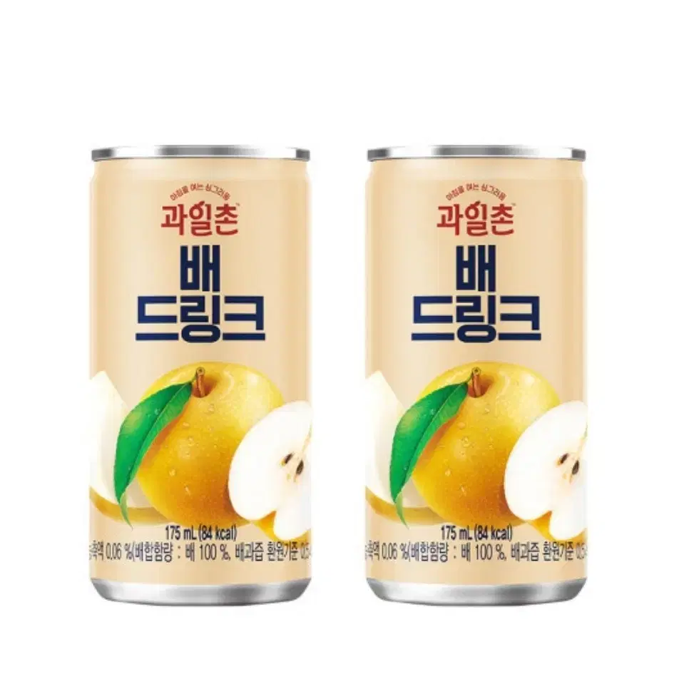 과일촌 배 드링크 175ml 30캔