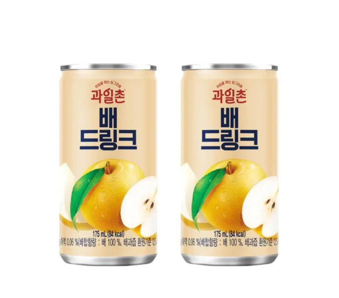 과일촌 배 드링크 175ml 30캔