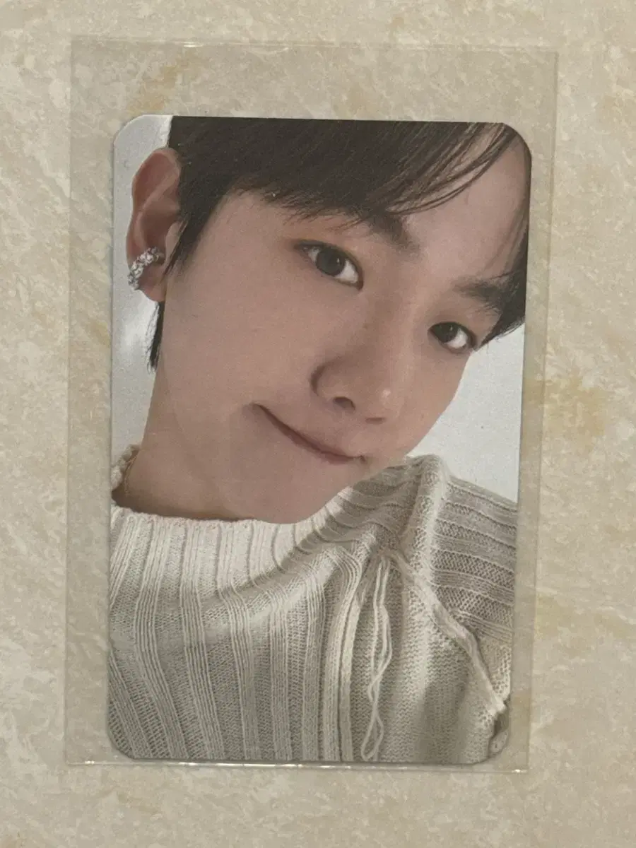 Baekhyun Lonsdalite Soundcheck Sachek Seoul Photocard