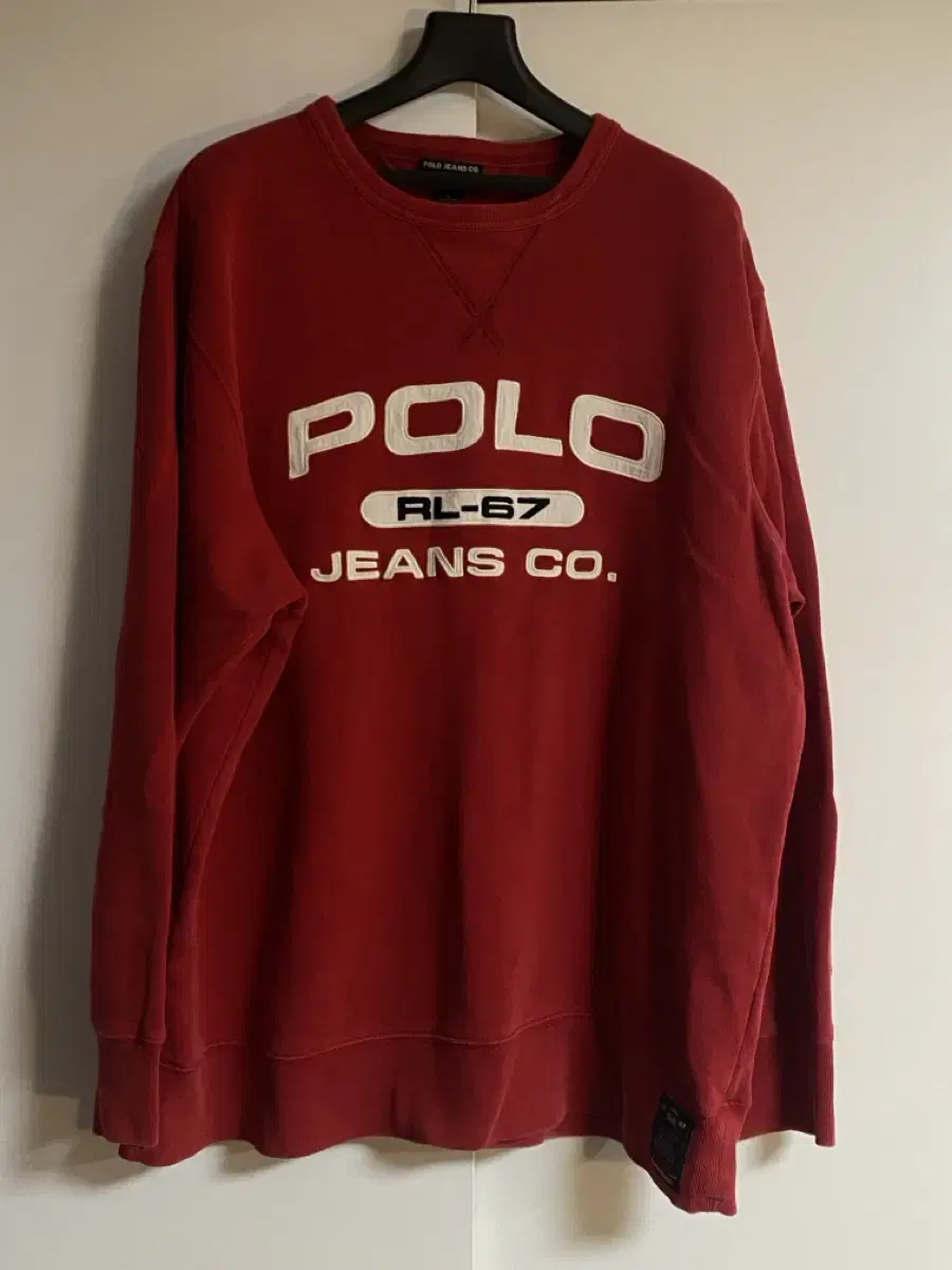 Vintage Polo Embroidered Sweater L for sale