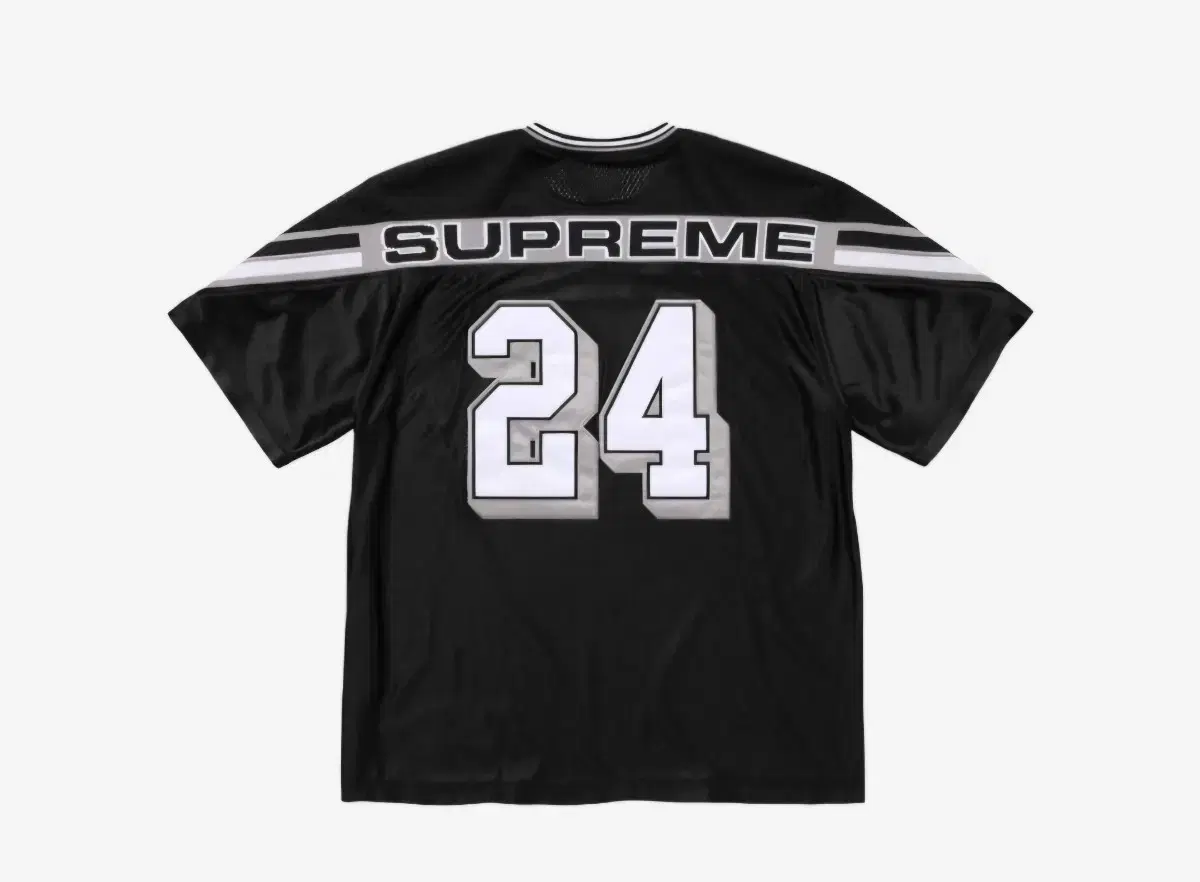 Supreme Jacquard Ribbed Football Jersey Black L