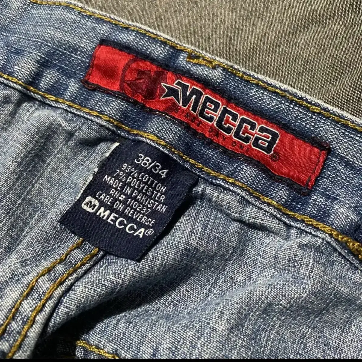 MECCA USA Denim Pants 스케이터 sz 38/34