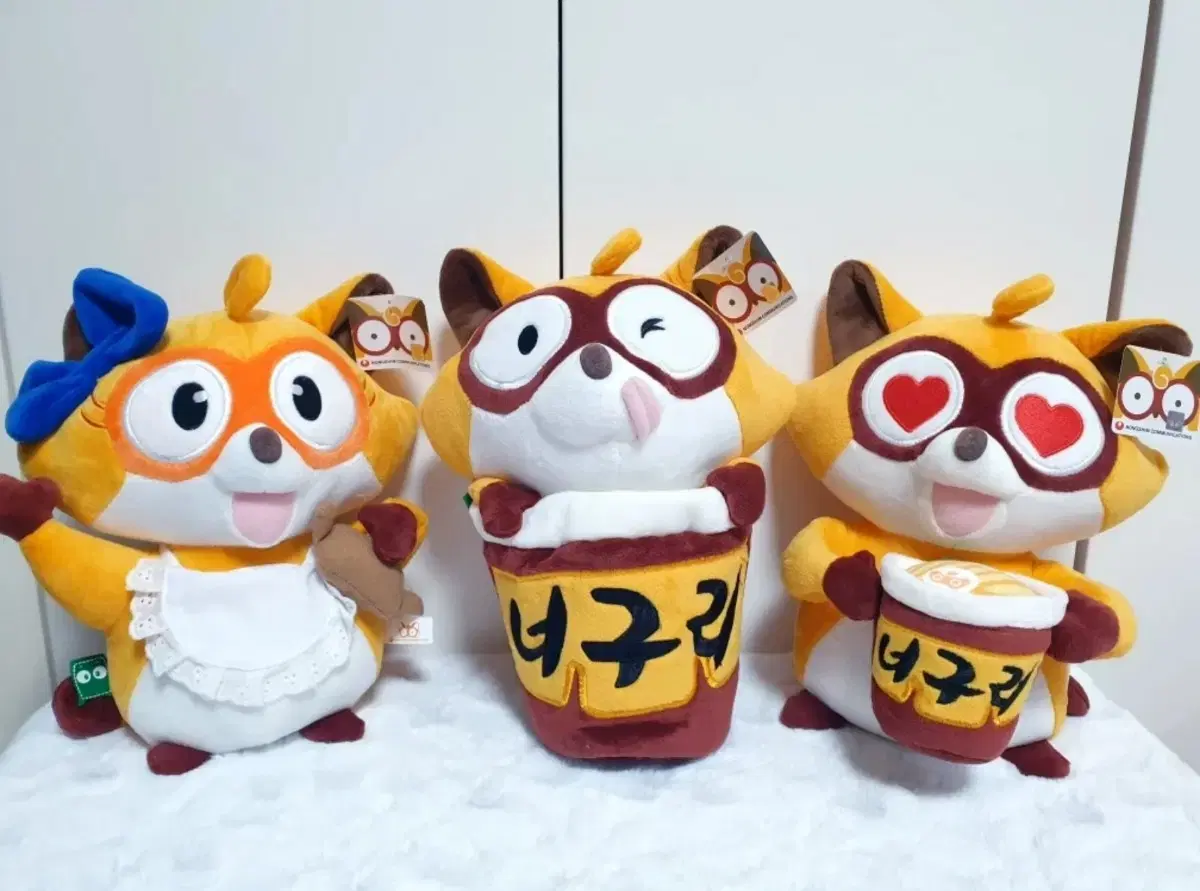 Genuine)Nongshim Raccoon Doll Series(Large)/New