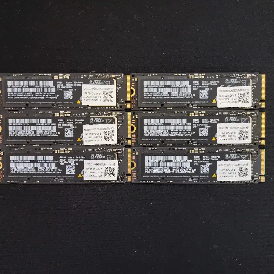 컴퓨터 저장장치 삼성 NVME SSD PM9A1 256GB