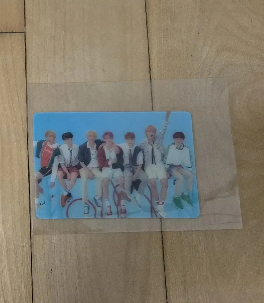 BTS Rubsell Anser album Limited time only pre-order benefit lenticular photocard