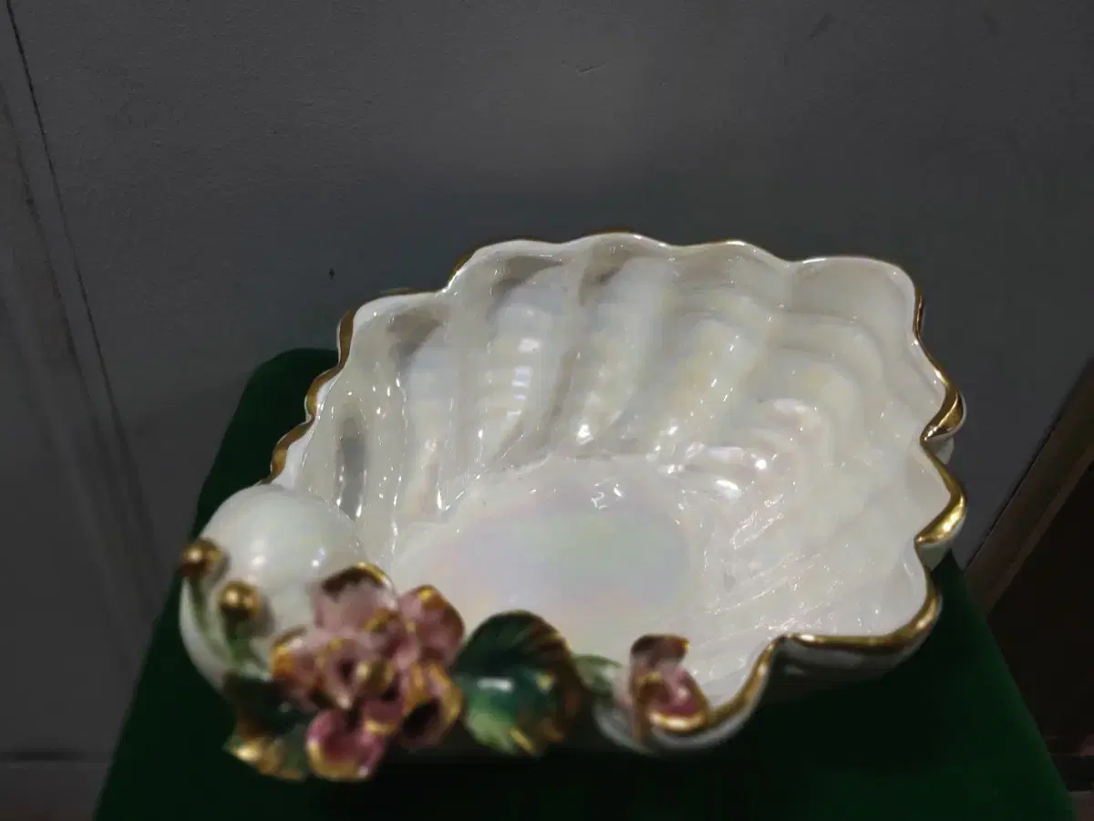 이태리 CAPODIMONTE 펄 바스켓