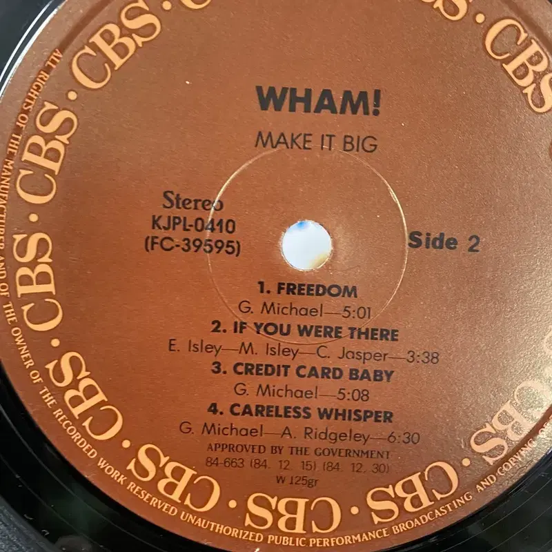 WHAM LP / AA6398