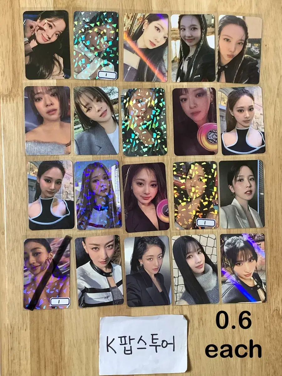 Twice pre-order benefit unreleased photocard ld wts nayeon jeongyeon momo mina sana jihyo dahyun Chae