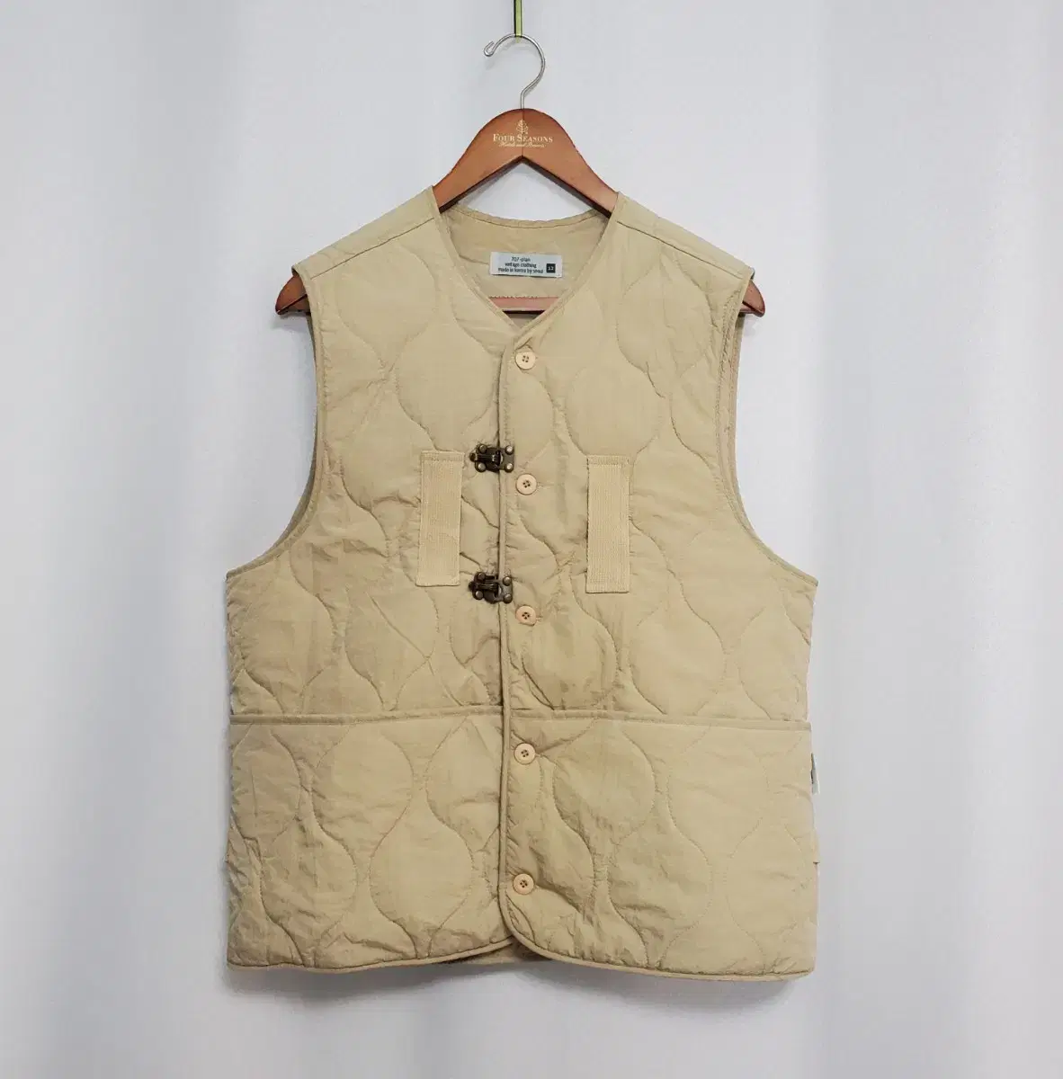 707PLAN Padded Quilted Vest MenFREE