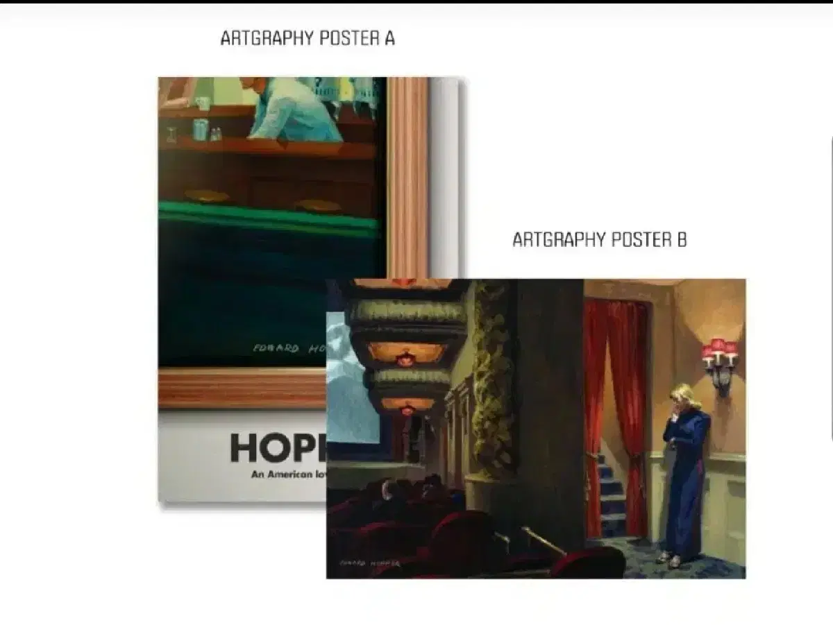 2 Edward Hopper Megabox Artgraphy Art Posters