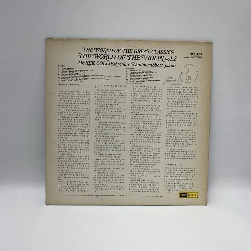 THE WORLD OF THE VIOLIN LP / AA6418