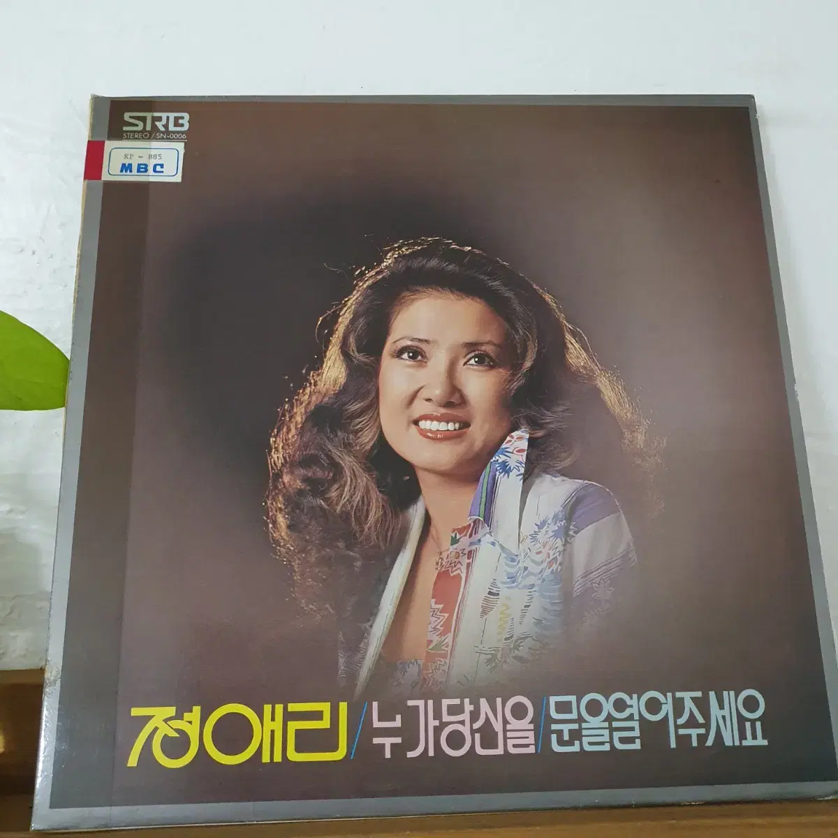 정애리 새노래 LP  1980  서라벌레코드발매