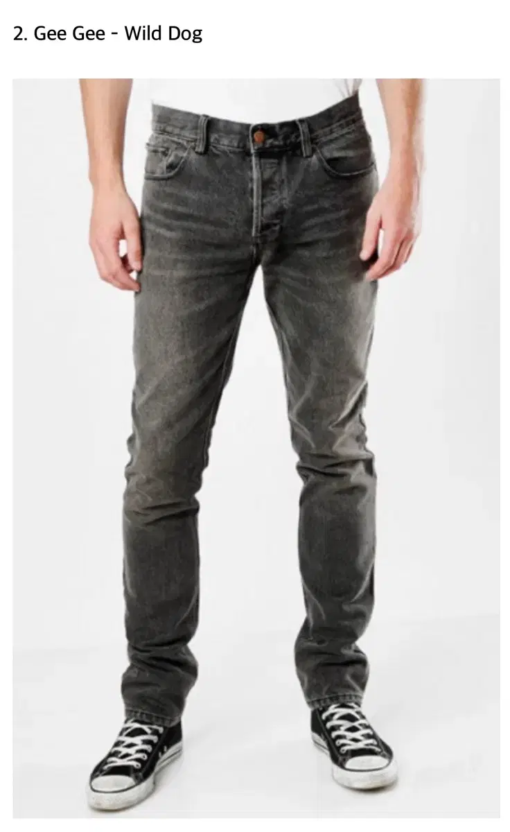 [New] Subi(KSUBI) GEE GEE WILD DOG Jeans 30