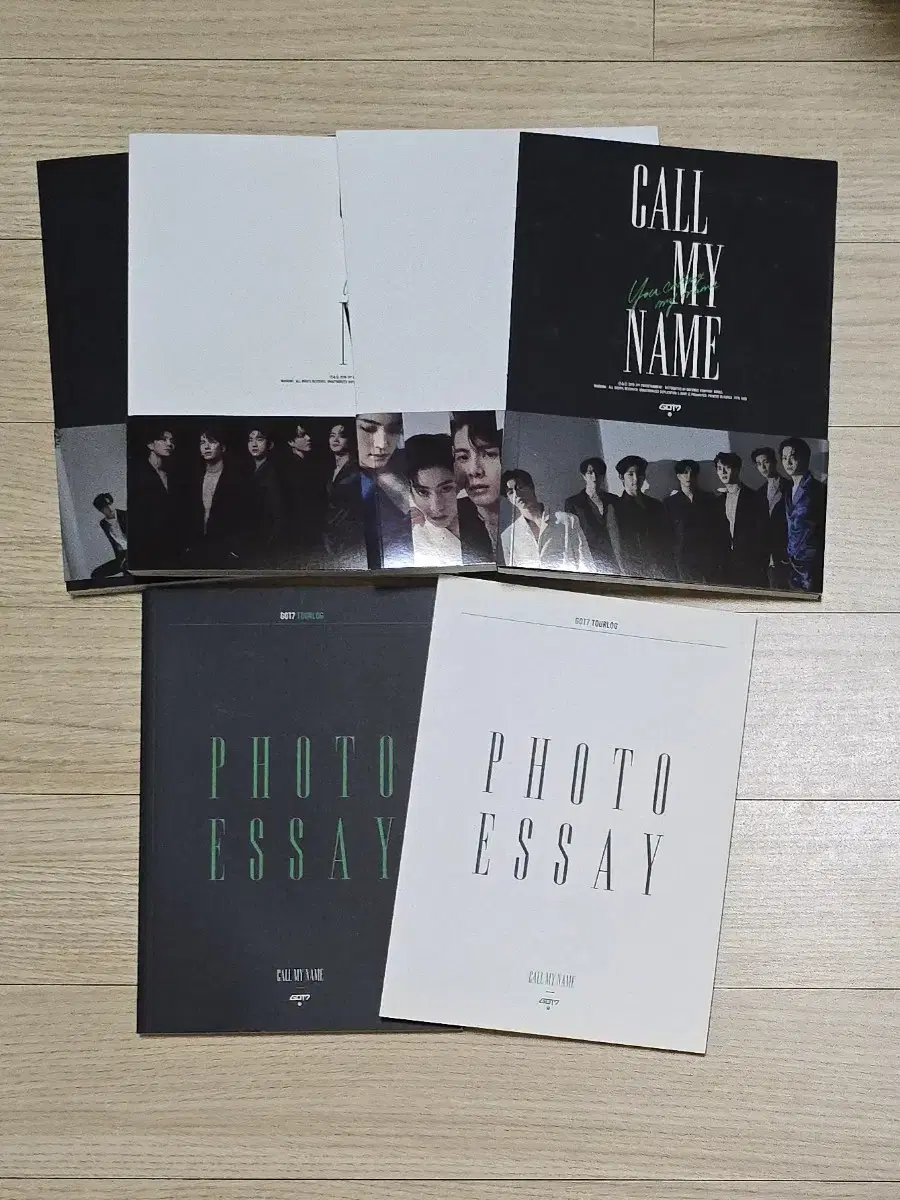 Got 7 call names album 4 photo essays and 2 video essays.