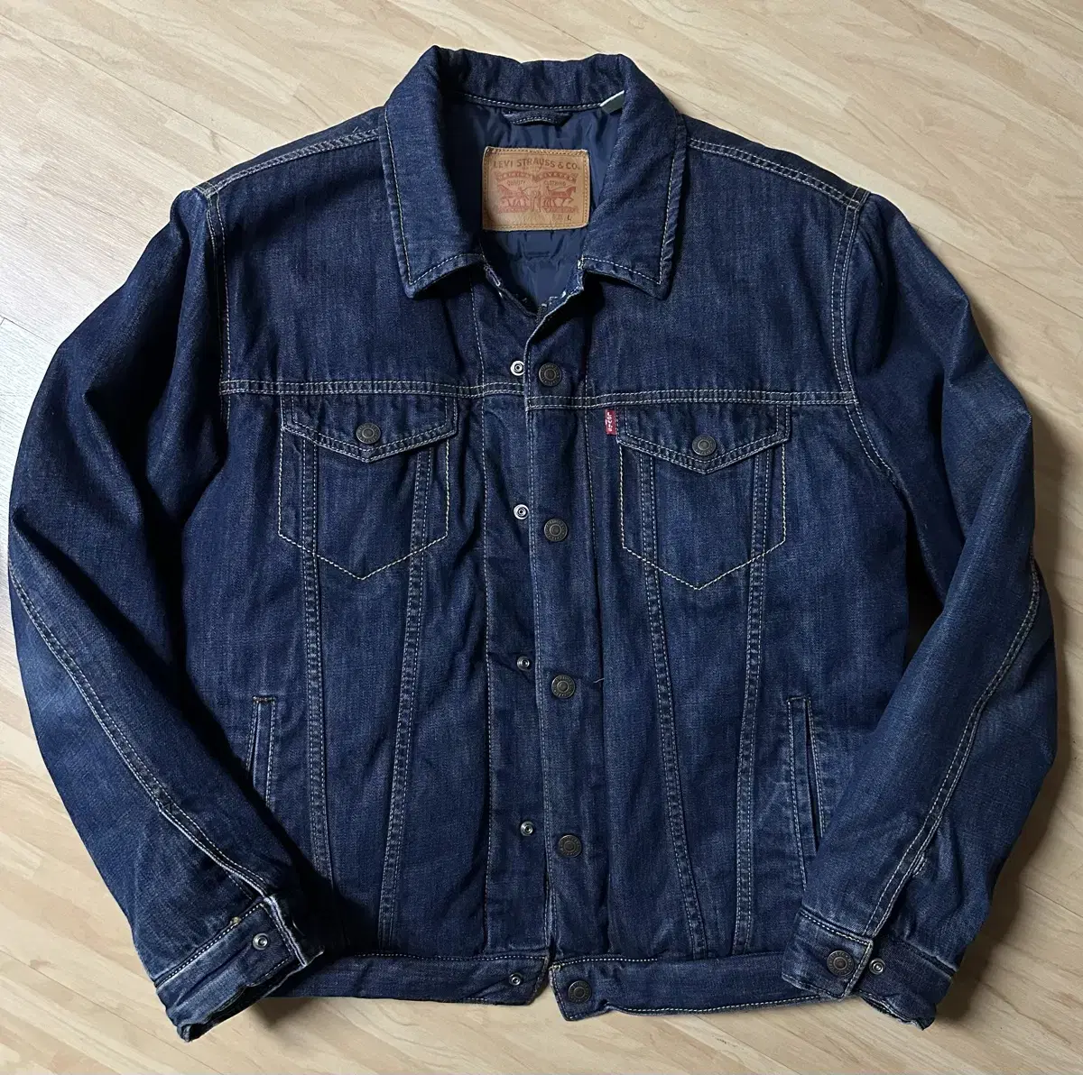 Levi's Denim Tracker Down Puffer Jacket