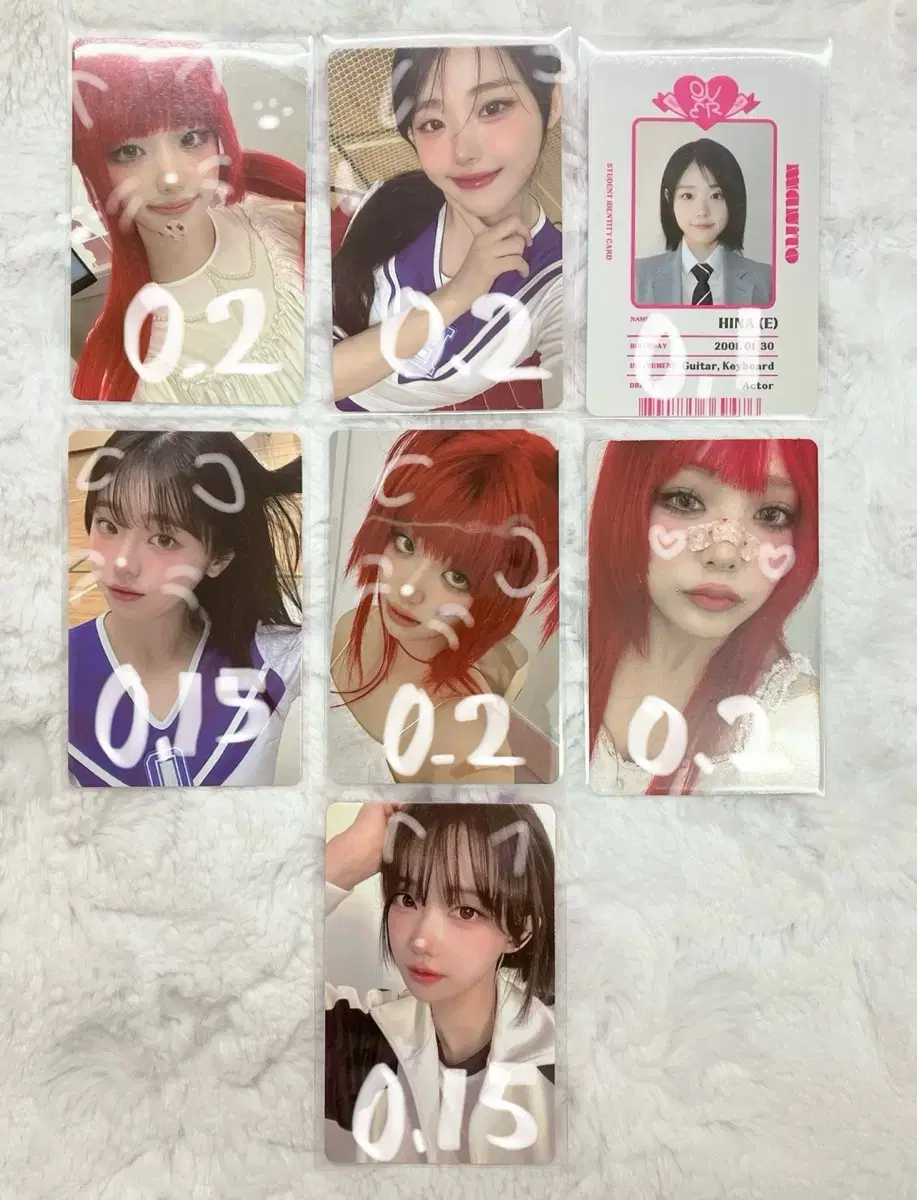 QWER fakeIdol Manito photocard siyeonMagentaHinaChodan