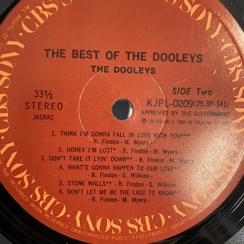 THE DOOLEYS LP / AA6435