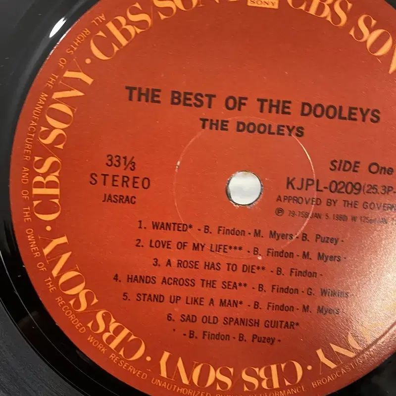 THE DOOLEYS LP / AA6435