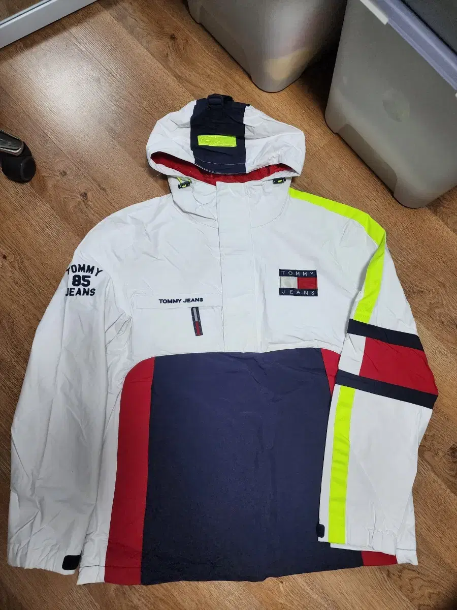 Tampo)Tommy Jins Sailing Gear Big Logo Anorak Jacket M