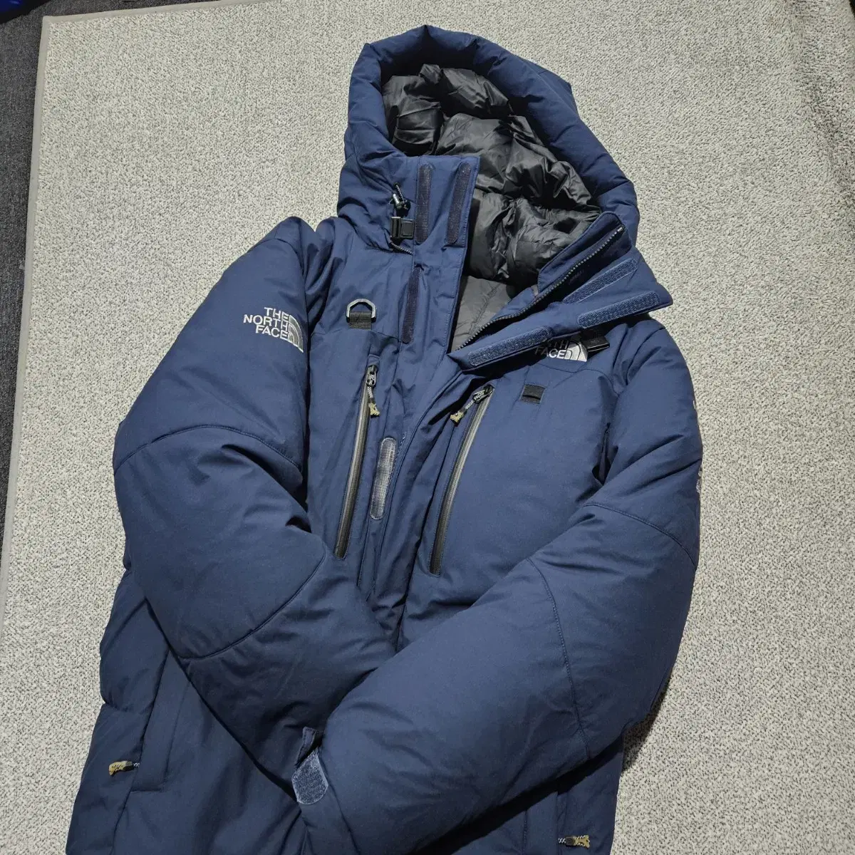 The North Face Himalayan Long Padded Navy XL S Condition